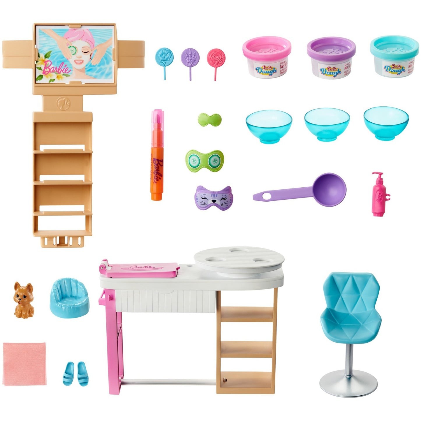 Mattel Face Mask Spa Day Play Set