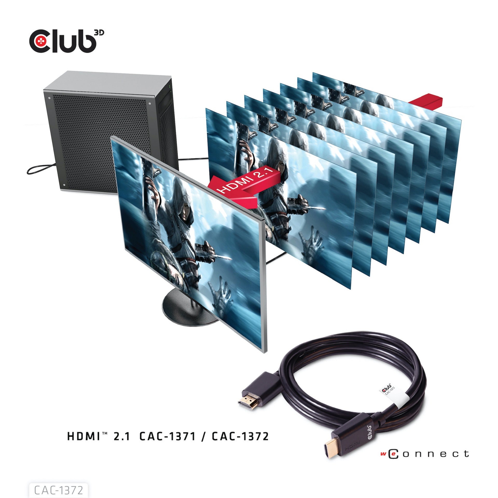 Club 3D Ultrahohling HDMI