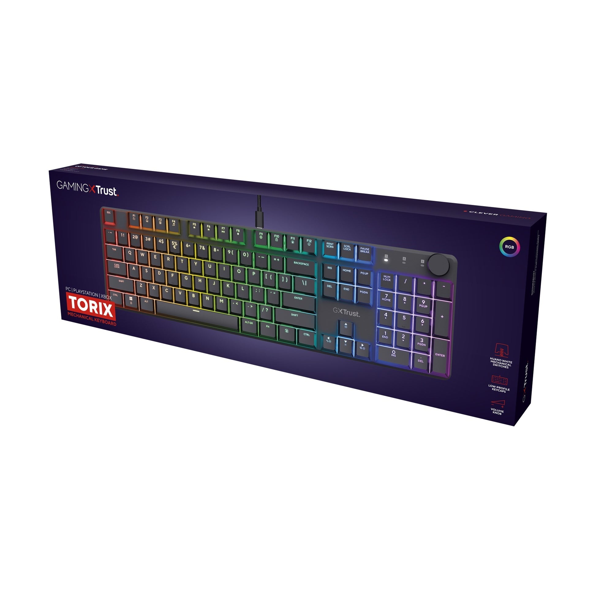 Vertrauen Sie GXT 866 Torix hochwertiger mechanischer Gaming-Toetse