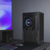 Nzxt h2 flow Mini-Tower-Gehäuse (schwarz | 2x USB-A | 1x USB-C | gehärtetes Glas)