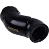 Alphacool Eiszapfen Winkeladapter Doppel-45 Grad Anschluss (schwarz)