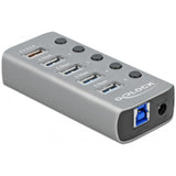 Delock USB 3.2 Gen 1 Hub mit 4 Toren - afbeelding 1