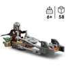 Lego Star Wars TM 75436 The Mandalorian und Grogus Speeder Bike | 2 Stk