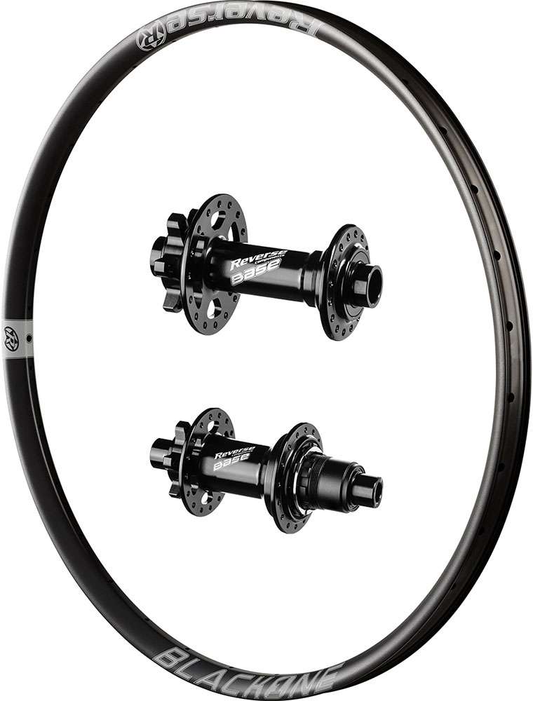 Reverse Components schwarzer 29 27,5 Boost Tubeless-Laufradsatz