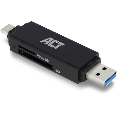 ACT-Konnektivität USB-C USB-A-Kartenleser, SD Micro SD