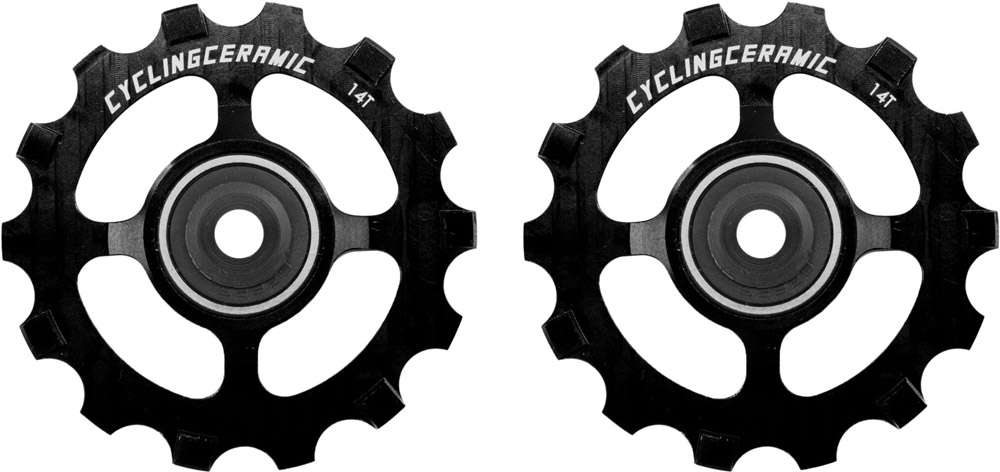 Cyclingceramic 14t Umwerferrollen für Shimano Sram