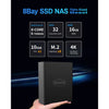 Terramaster f8 SSD plus NAS (schwarz, 1x 10GBE, HDMI, USB)