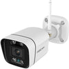 Foscam v5p, 3K 5MP Dualband-WLAN-Kamera mit Ton- und Lichtalarm (weiß)