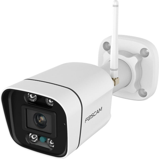 Foscam v5p, 3K 5MP Dualband-WLAN-Kamera mit Ton- und Lichtalarm (weiß)