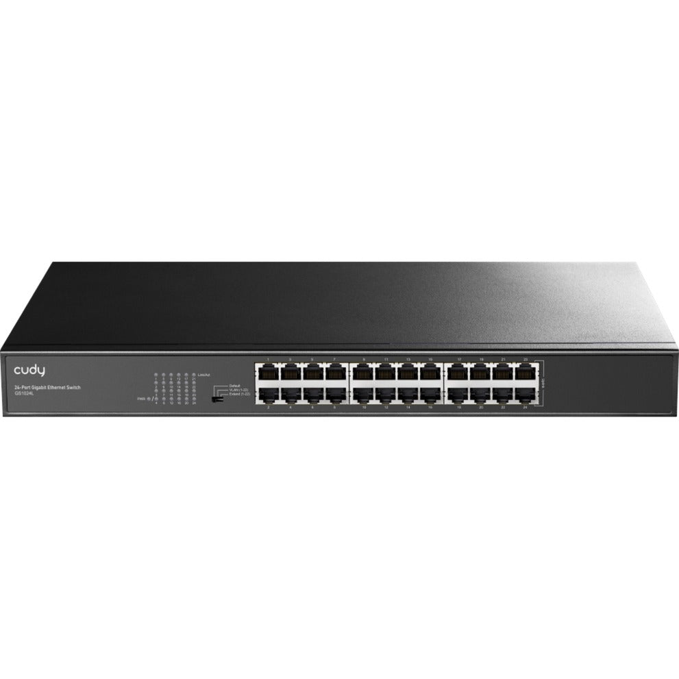 Cudy 24-Port-Gigabit-Unmanaged-Switch (schwarz)