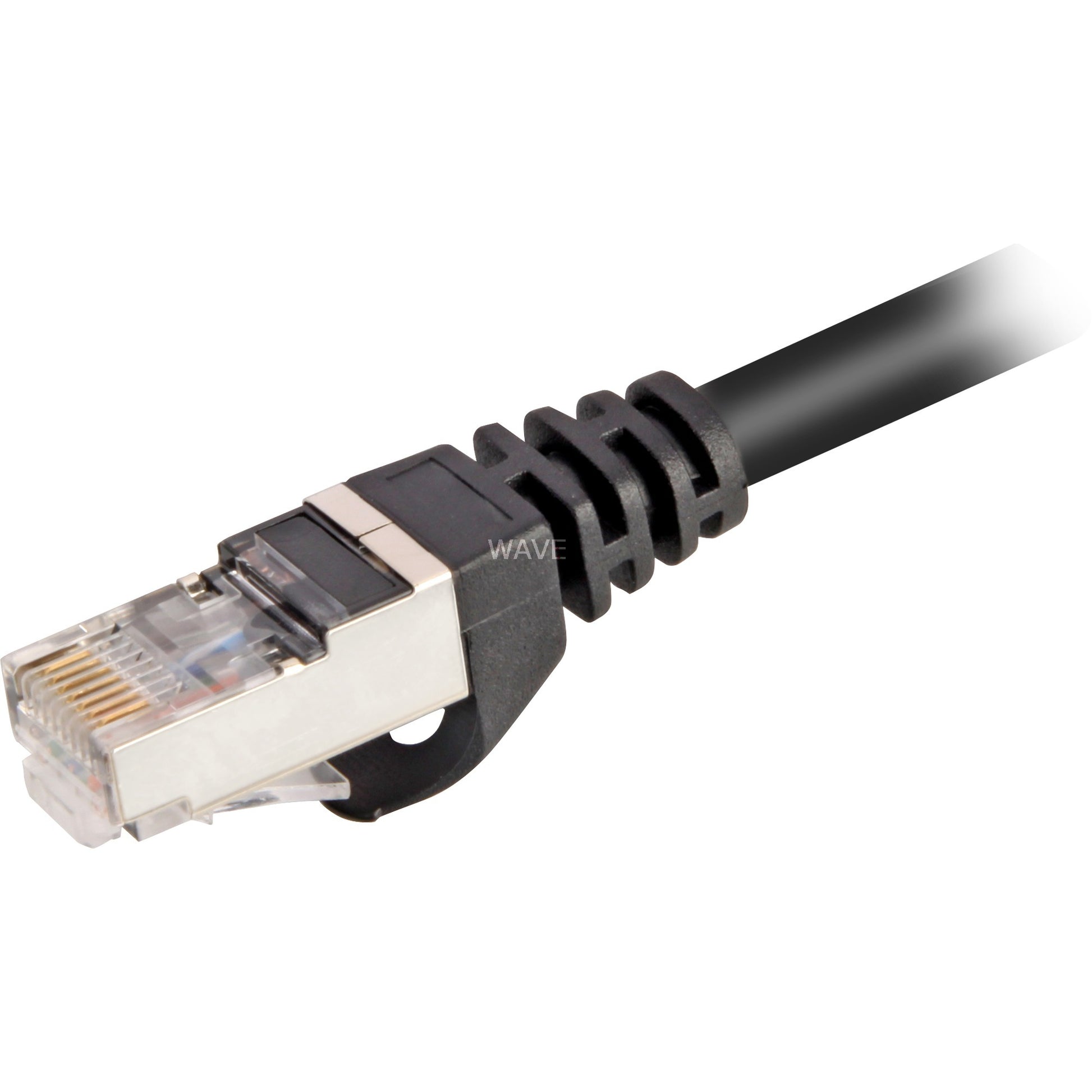 Sharkoon Patchkabel SFTP, RJ-45 mit Cat.6 (schwarz, 20 Meter)