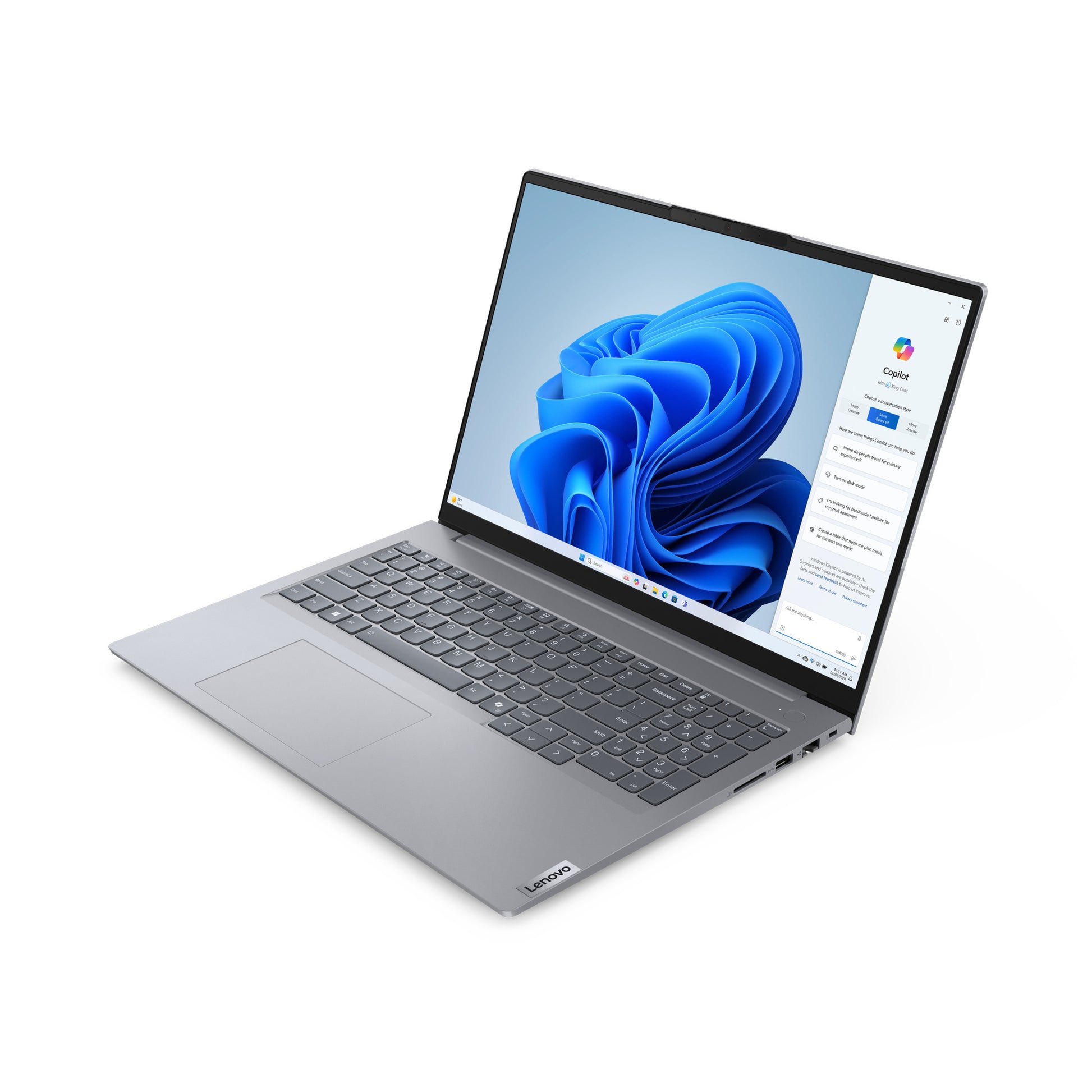 Lenovo Thinkbook 16 Gen 7 (21mw0081mh) 16 Laptop (grau | Ryzen 5 7535hs | Radeon 660m | 16 GB | 512 GB SSD)