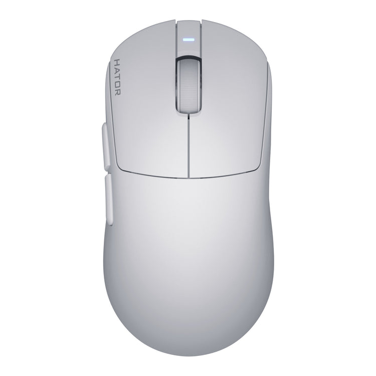 Hator Quasar 3S Ultima 8K kabellose Gaming-Maus (weiß, 30.000 DPI, 2,4 GHz Bluetooth USB)