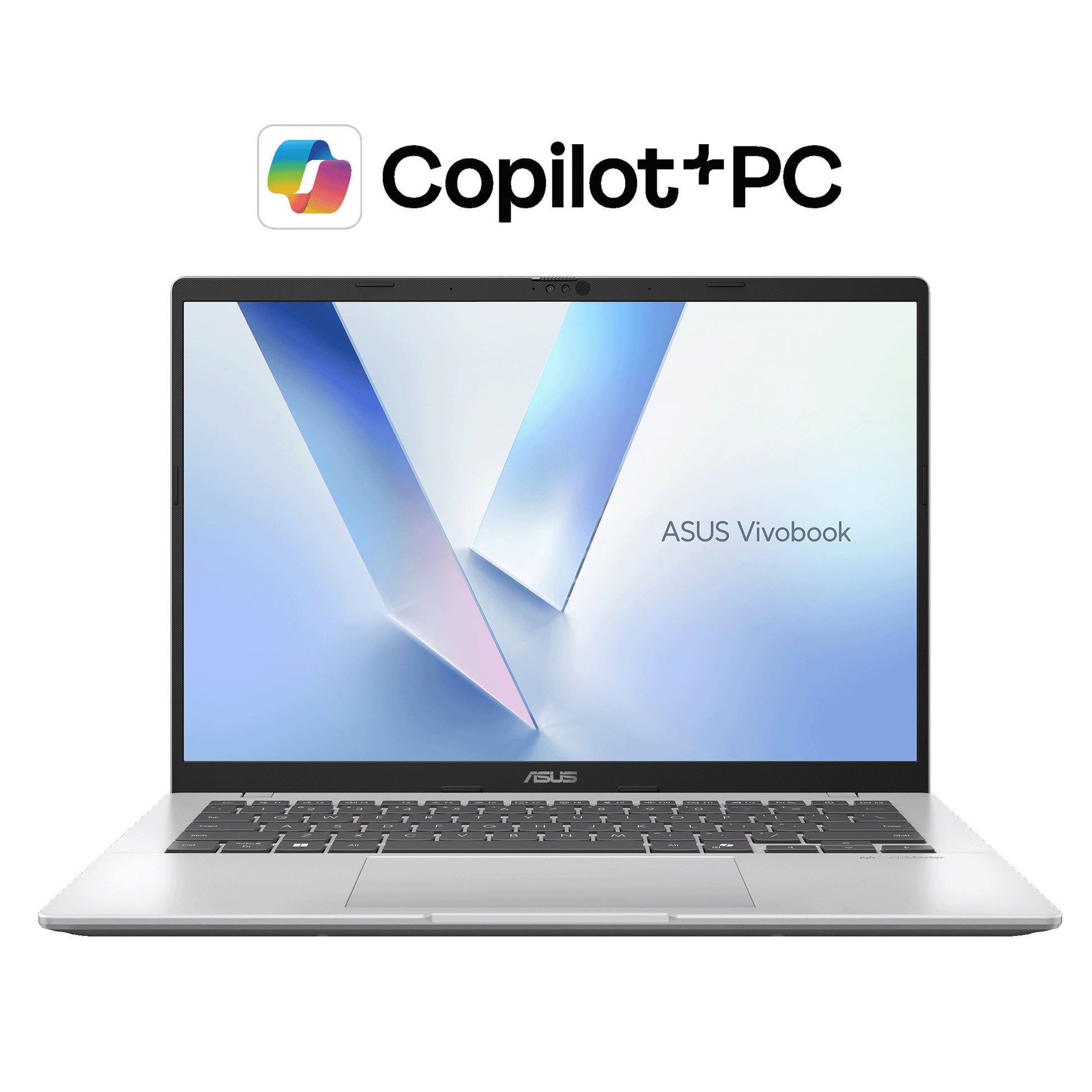 Asus vivobook 14 m1407ga-ly012w 14 Copilot+ Laptop (Silber | Ryzen 7 445 | Radeon 840m | 16 GB | 512 GD SSD)