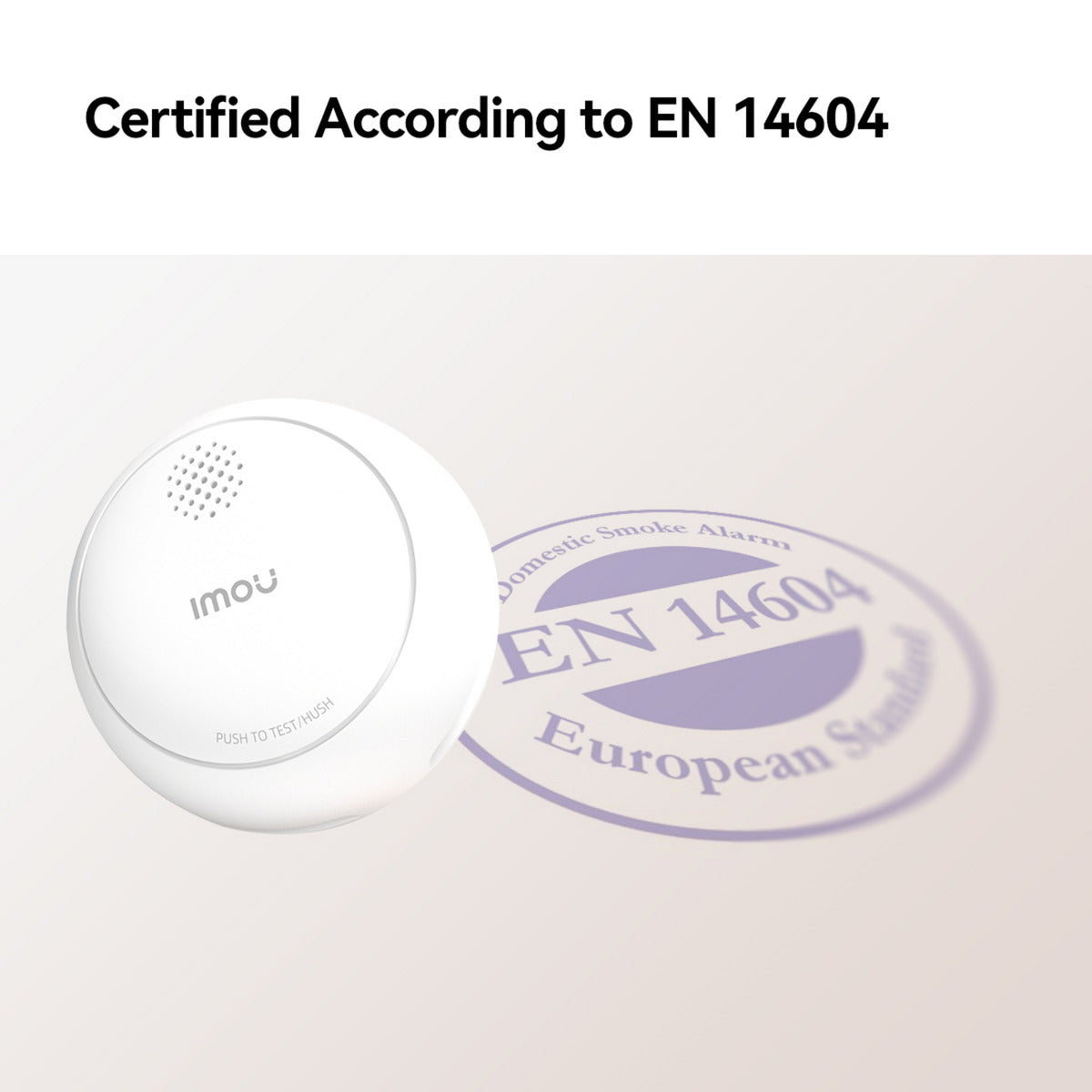 Imou intelligenter Rauchmelder – ZSM1-Bundle (weiß, 3 Stück + ZG2S Smart Gateway, ZigBee)