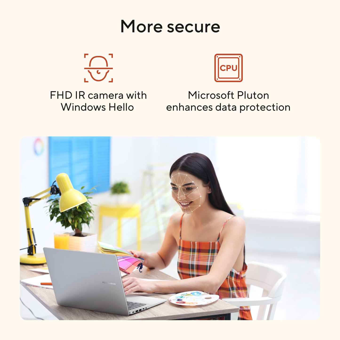 Asus vivobook 14 m1407ga-ly012w 14 Copilot+ Laptop (Silber | Ryzen 7 445 | Radeon 840m | 16 GB | 512 GD SSD)