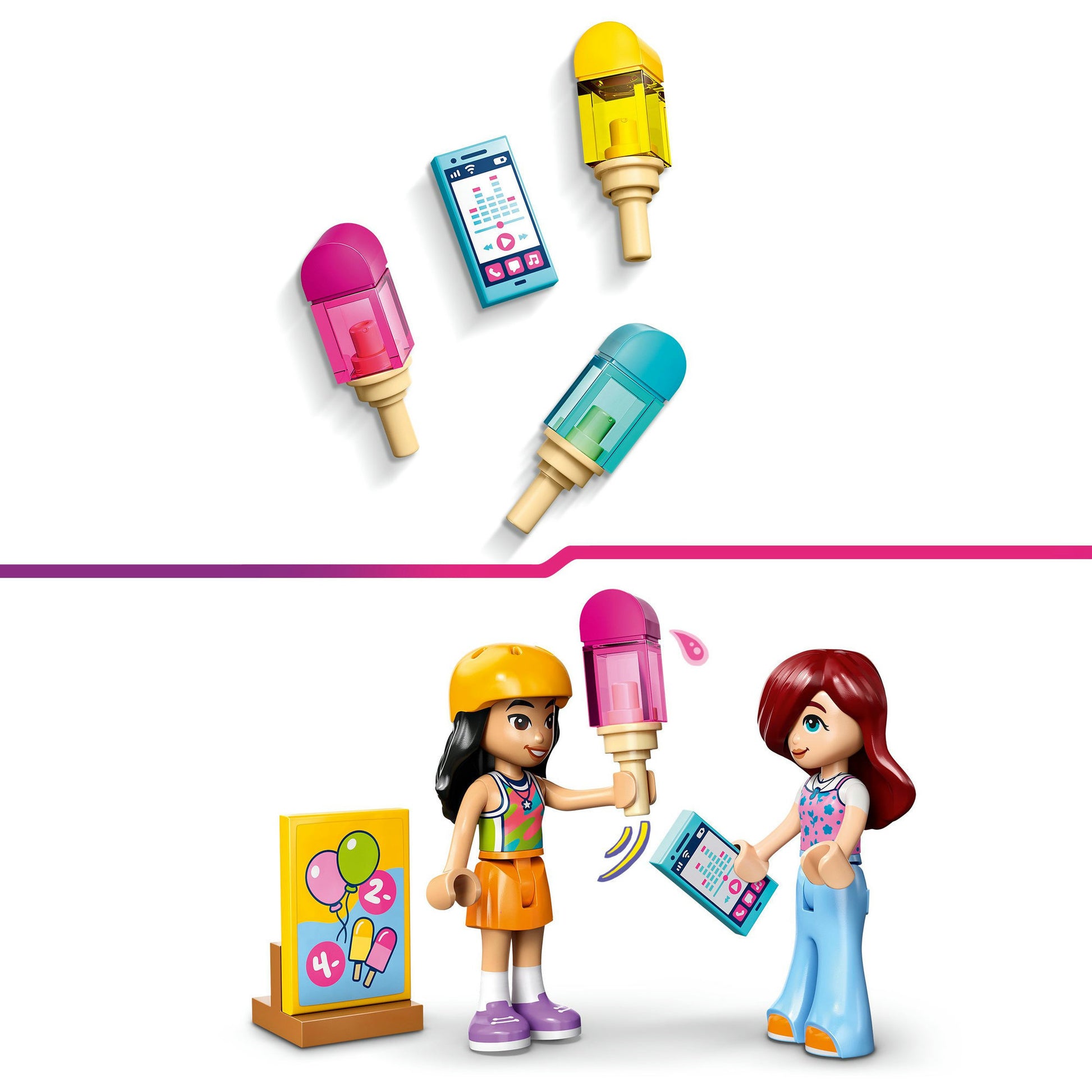 Lego 42692 Friends Eis- und Ballonstand | 2 Stk