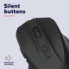 Trust Nito Silent Wireless Mouse (schwarz, 800–2.200 dpi)