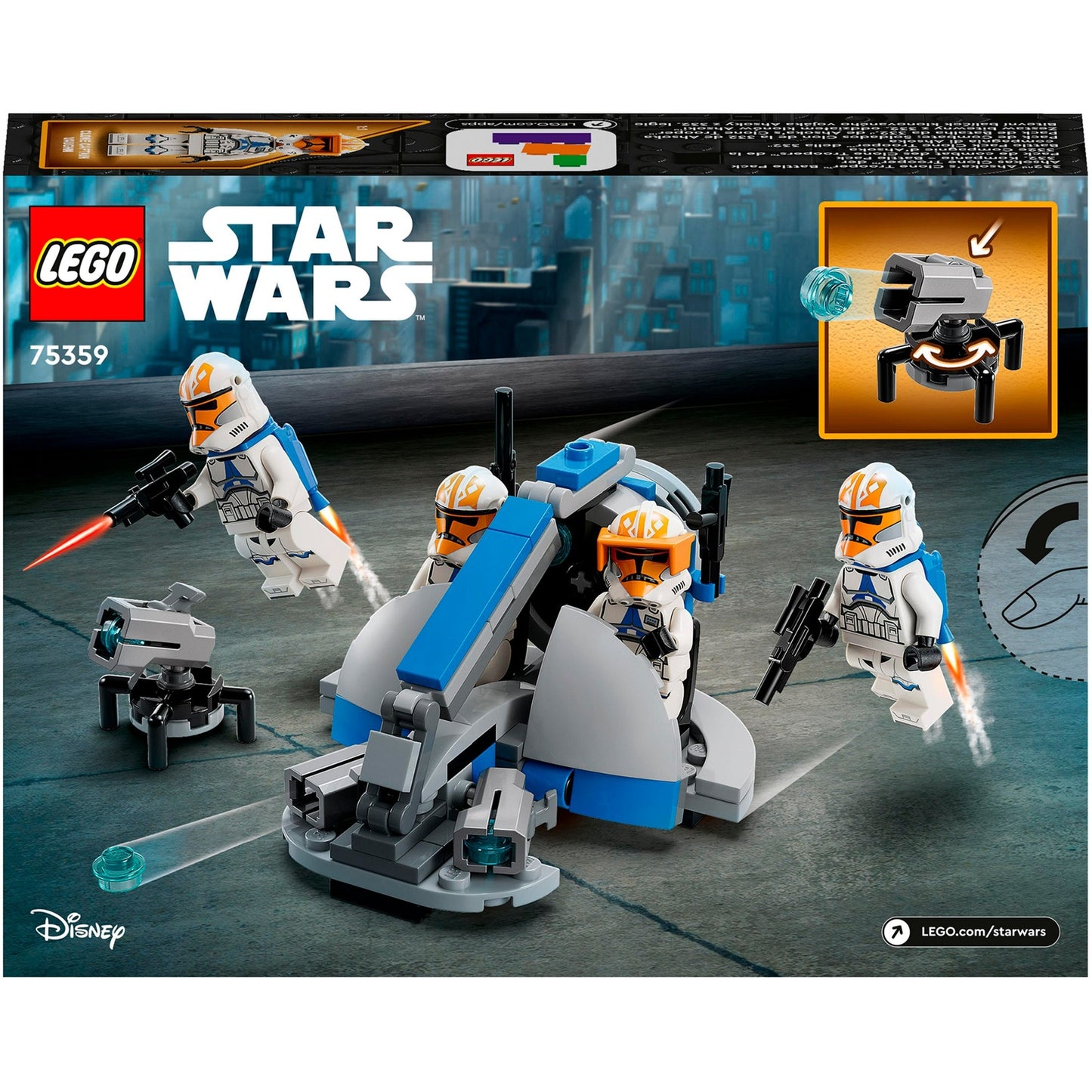 LEGO LEGO Star Wars 75359 332. Ahsokas Clone Trooper Battle Pack