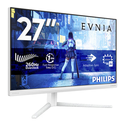 Philips Evnia 27m2n5201p 27 Gaming-Monitor (weiß, 2x HDMI, 1x Display-Port, 260 Hz (OC))