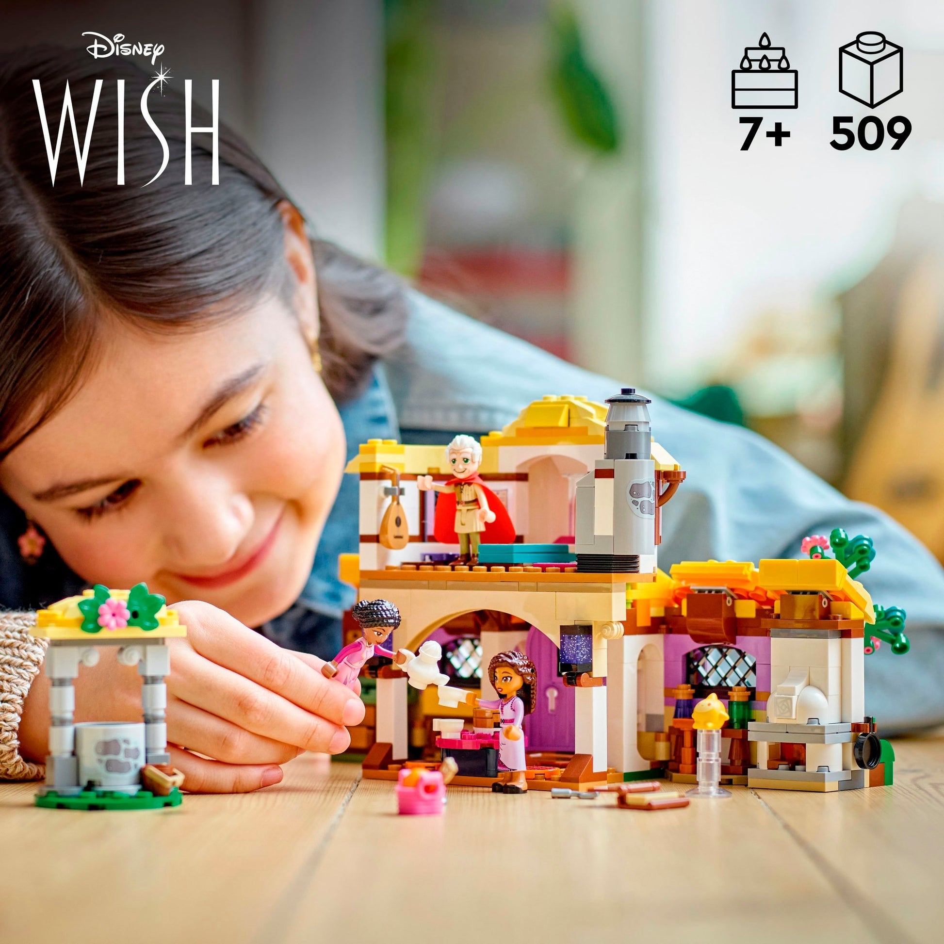 Lego Disney - Ashas Haus-Konstruktionsspielzeug (43231)