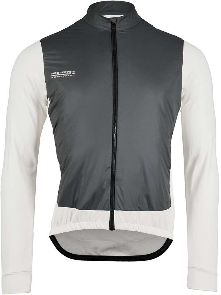 Schützender weißer Marmor – Windjacke