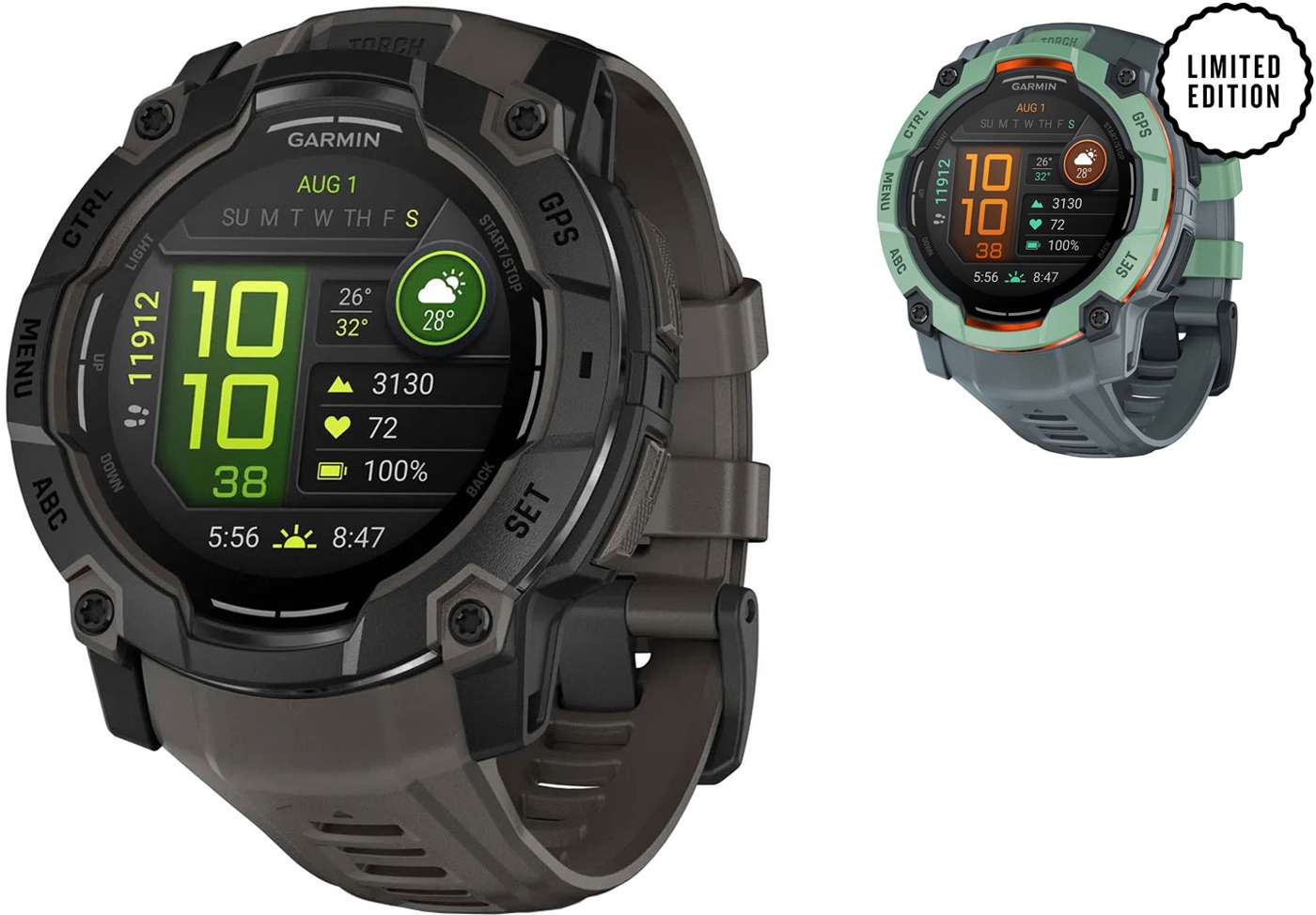 Garmin instinct® 3 amoled 50 mm – GPS-Multisport-Smartwatch