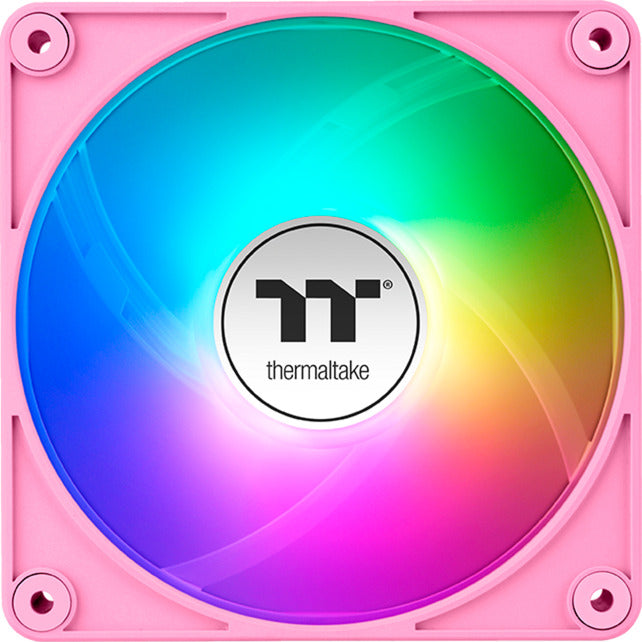 Thermaltake CT120 EX ArGB Sync PC-Lüfter Pink (3-Lüfter-Pack) Gehäuselüfter (Rosa, 3 Stück, 120 x 120 x 25 mm, PWM)