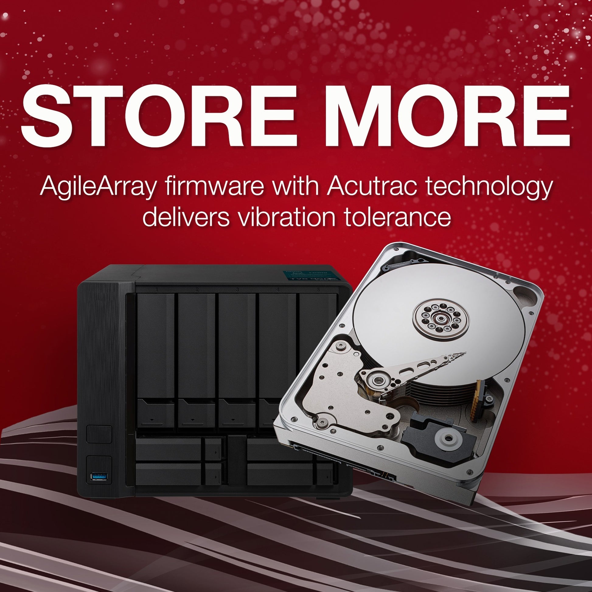 Seagate Seagate ST8000VN004 Ironwolf, 3,5, 8 TB, 7200 U / min, 256 MB, SATA3