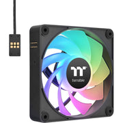 Thermaltake CT120 EX Reverse Arbb Sync PC-Lüfter (3-Fan-Pack) Gehäuselüfter (schwarz, 3 Stück, 120 x 120 x 25 mm, PWM) - afbeelding 2