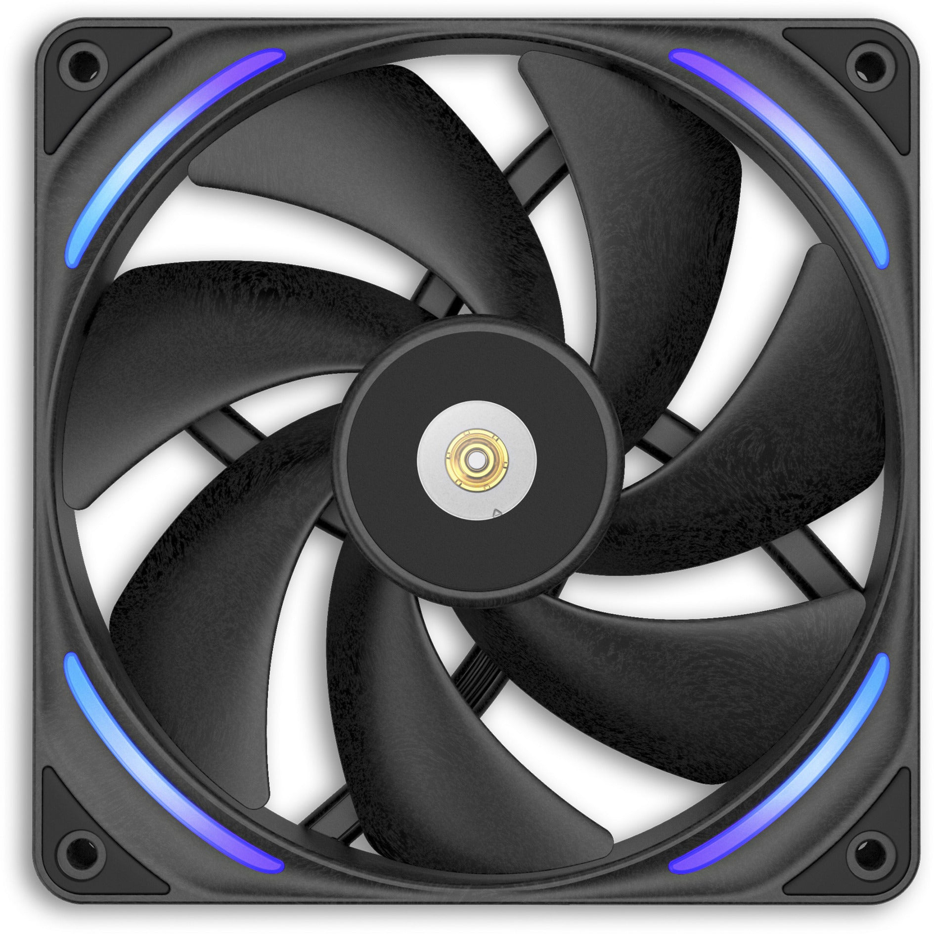 Nzxt f140x RGB-Gehäuselüfter (schwarz, 140 x 140 x 30 mm, PWM)