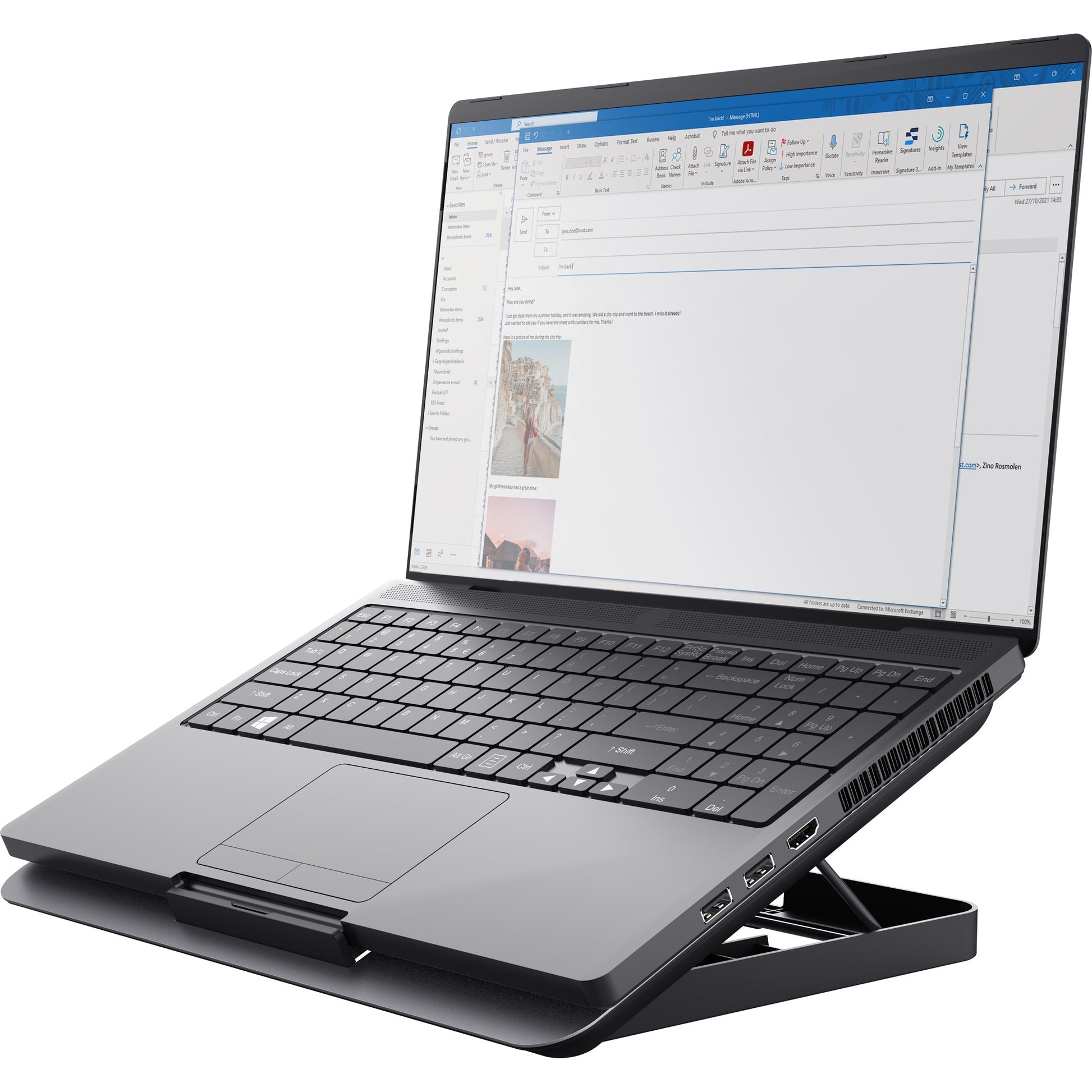 Vertrauen Sie Exto Laptop -Kühlständer