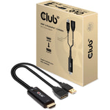 Club 3D HDMI zum DisplayPort Active Adapter - afbeelding 1