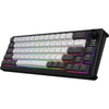 Hator Skyfall Pro Wireless, Gaming-Tastatur (schwarz, US-Layout, Hator Aurum Vanilla Silent, 65 %, RGB, Double-Shot PBT, Hot-Swap, 2,4 GHz Bluetooth USB-C)