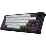 Hator Skyfall Pro Wireless, Gaming-Tastatur (schwarz, US-Layout, Hator Aurum Vanilla Silent, 65 %, RGB, Double-Shot PBT, Hot-Swap, 2,4 GHz Bluetooth USB-C) - afbeelding 4