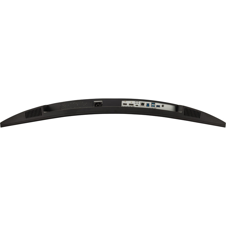 Viewsonic UwQHD gebogener Docking-Monitor mit KVM-Switch VG3419C 34 Ultrawide (Schwarz (matt), 1x HDMI, 1x Display-Port, USB-A, USB-B, USB-C, LAN, Audio)