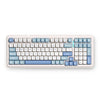 Mhose K99 V2 kabellose mechanische blaue Gaming-Tastatur (US-Layout)