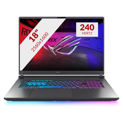 Asus Rog Strix G18 G815LR-S9005W 18 Gaming-Laptop (Schwarz Grau Grün | Ultra 9 275hx | RTX 5070 Ti | 32 GB | 2 TB SSD)