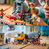 Lego City tolle Fahrzeuge 60478 Betonmischer - afbeelding 6
