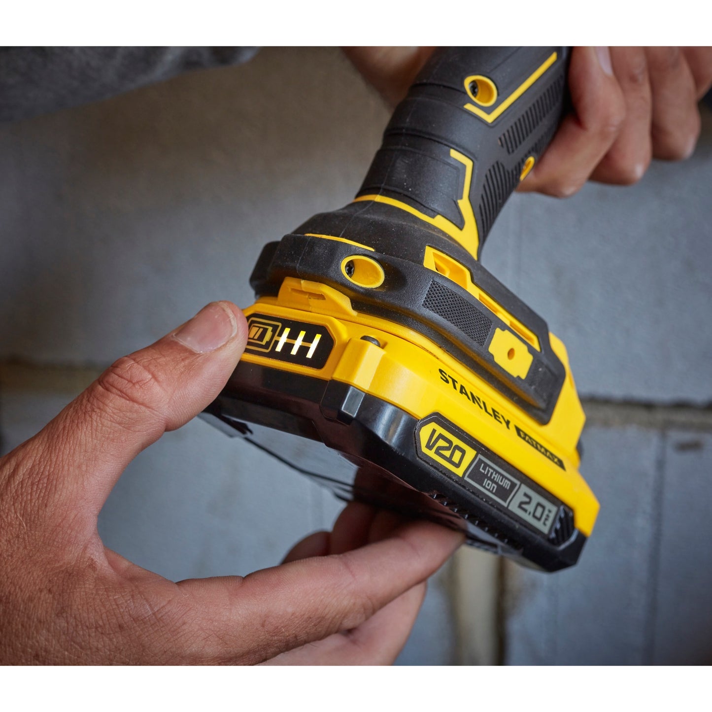 Stanley FATMAX V20 18V 2.0AH Lithium-Ionen-Akkupack