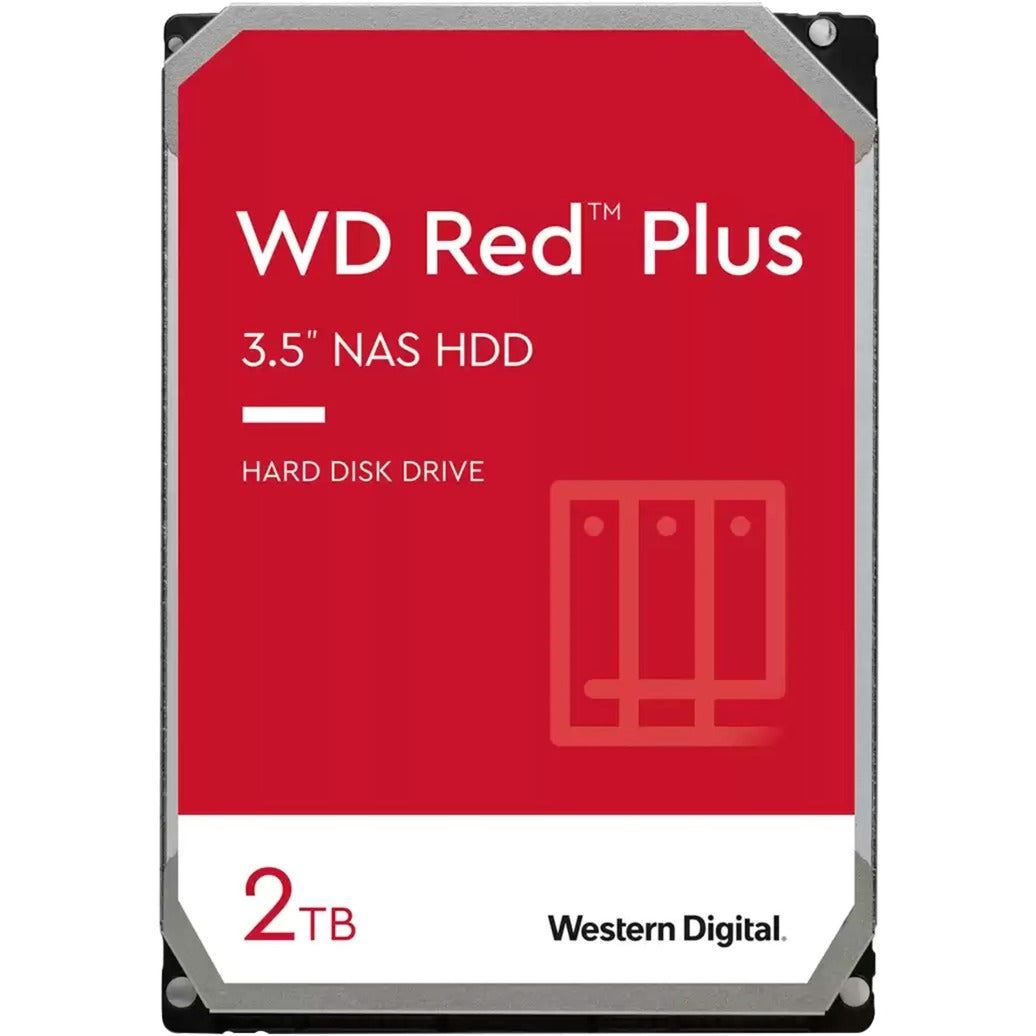 Western Digital Western Digital WD20EFPX Red Plus HDD, 2 TB, 3,5, SATA3, 5400 U / min, 256 MB, 175 MB s
