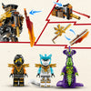 Lego Ninjago 71854 Cole Mission Mech und Dragon Zane