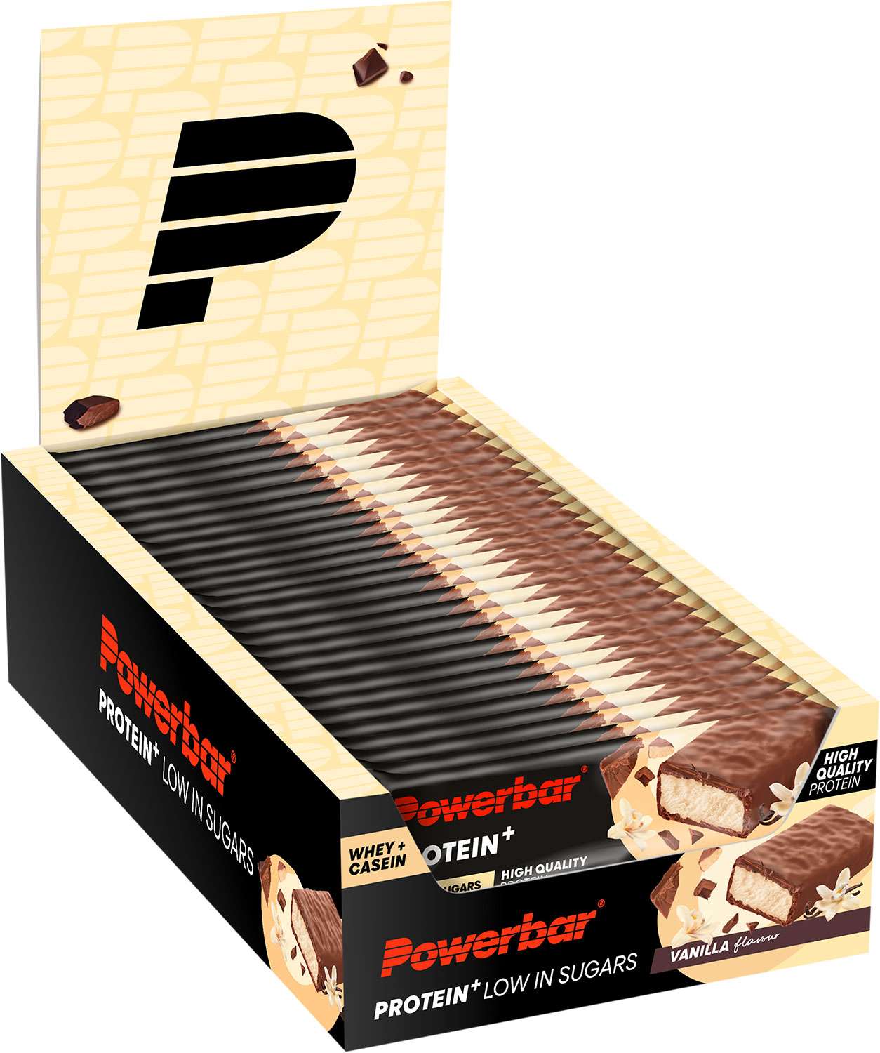 Powerbar Protein+ Low Sugar Riegel 16er Box