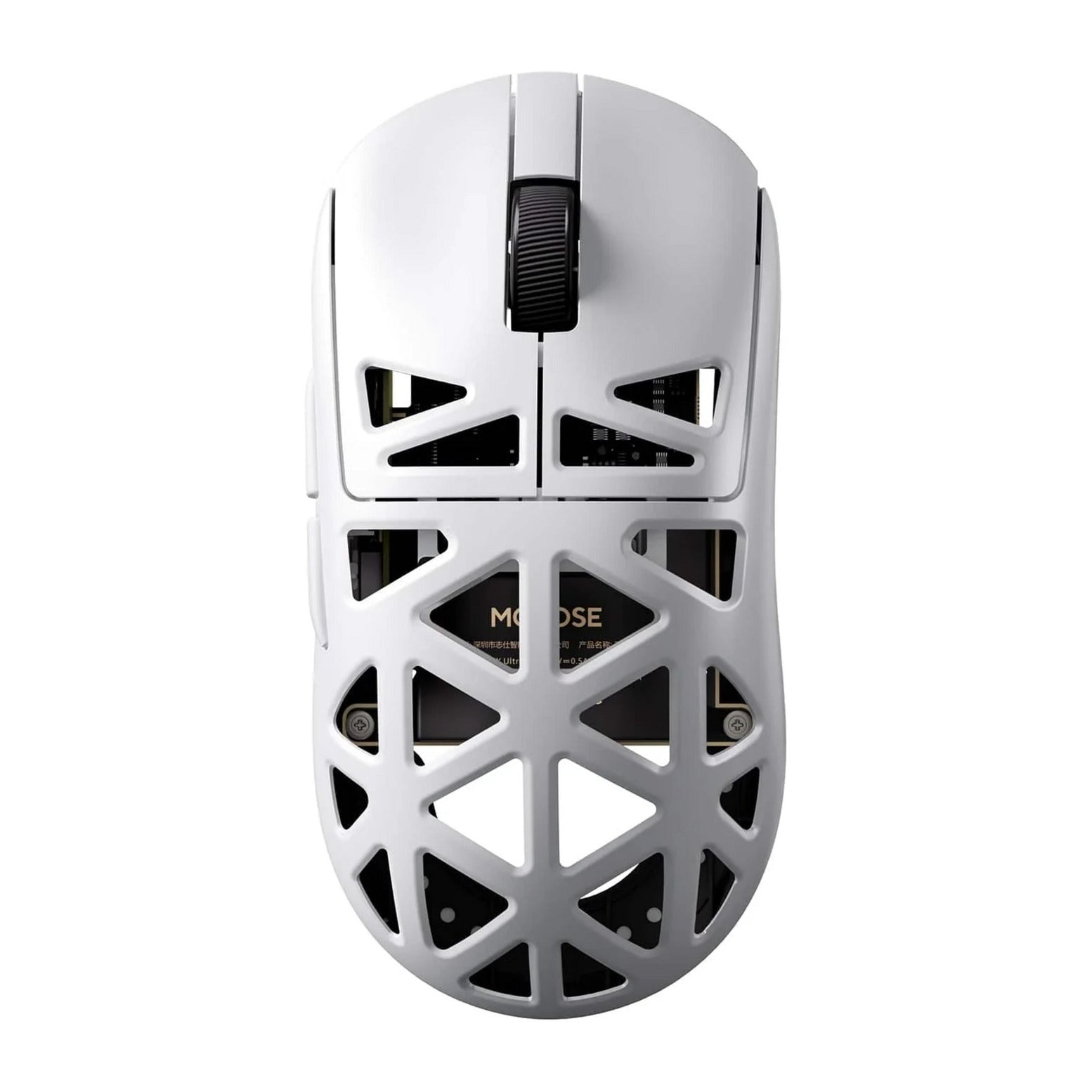 Mchose a7x Ultra-Magnesiumlegierung kabellose Gaming-Maus (weiß, bis zu 40.000 dpi, 2,4 GHz USB-C Bluetooth)