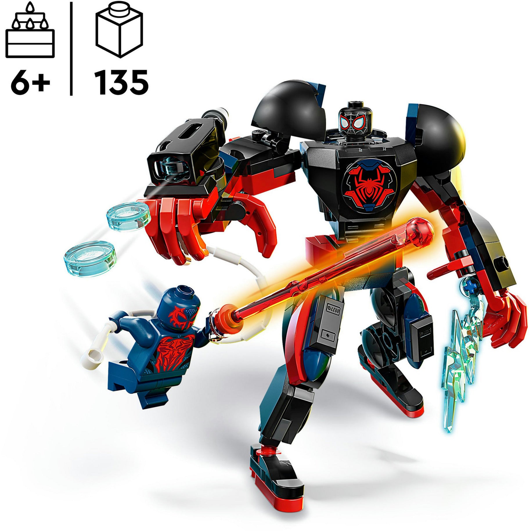 Lego Marvel 76337 Meilen Morales Mech vs. Spider Man