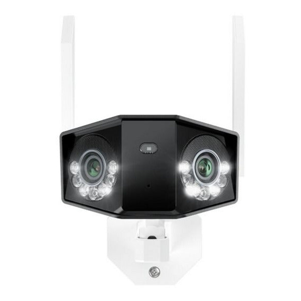 Reolink W750, 16-Megapixel-WLAN-6-Dualband-Kamera mit zwei Objektiven (weiß, 180°-Panoramablick)