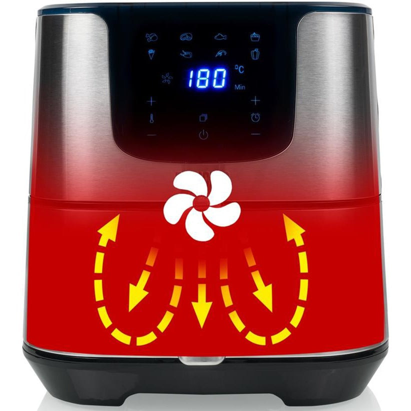 Prinzessin 182060 Digital Aerofryer Deluxe XXL