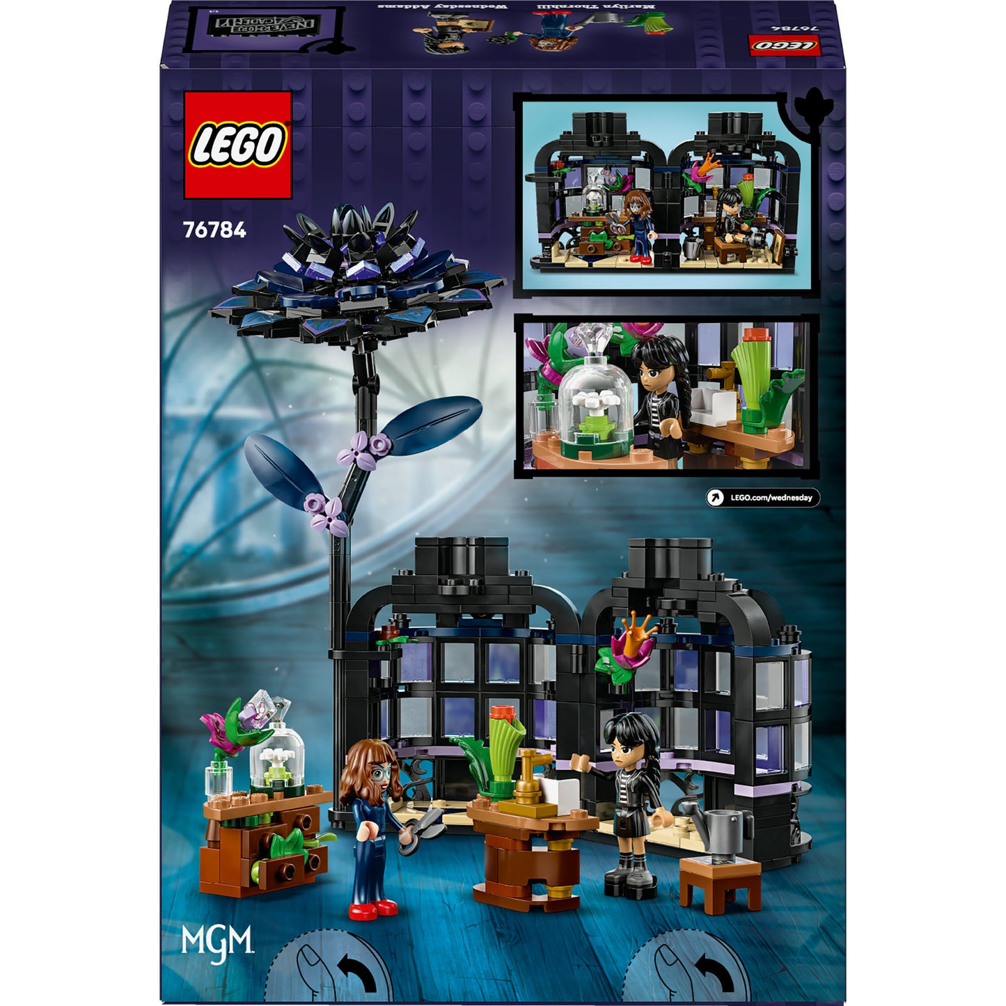 Lego 76784 Mittwoch, schwarze Dahlie