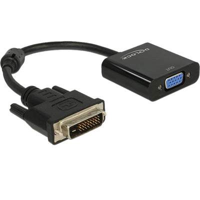 Delock-Adapter DVI-D 24+1 Männlich> VGA weiblich
