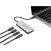 Delock USB 10 Gbit / s USB Typ-C Hub + 4 x USB Typ-C Weibchen